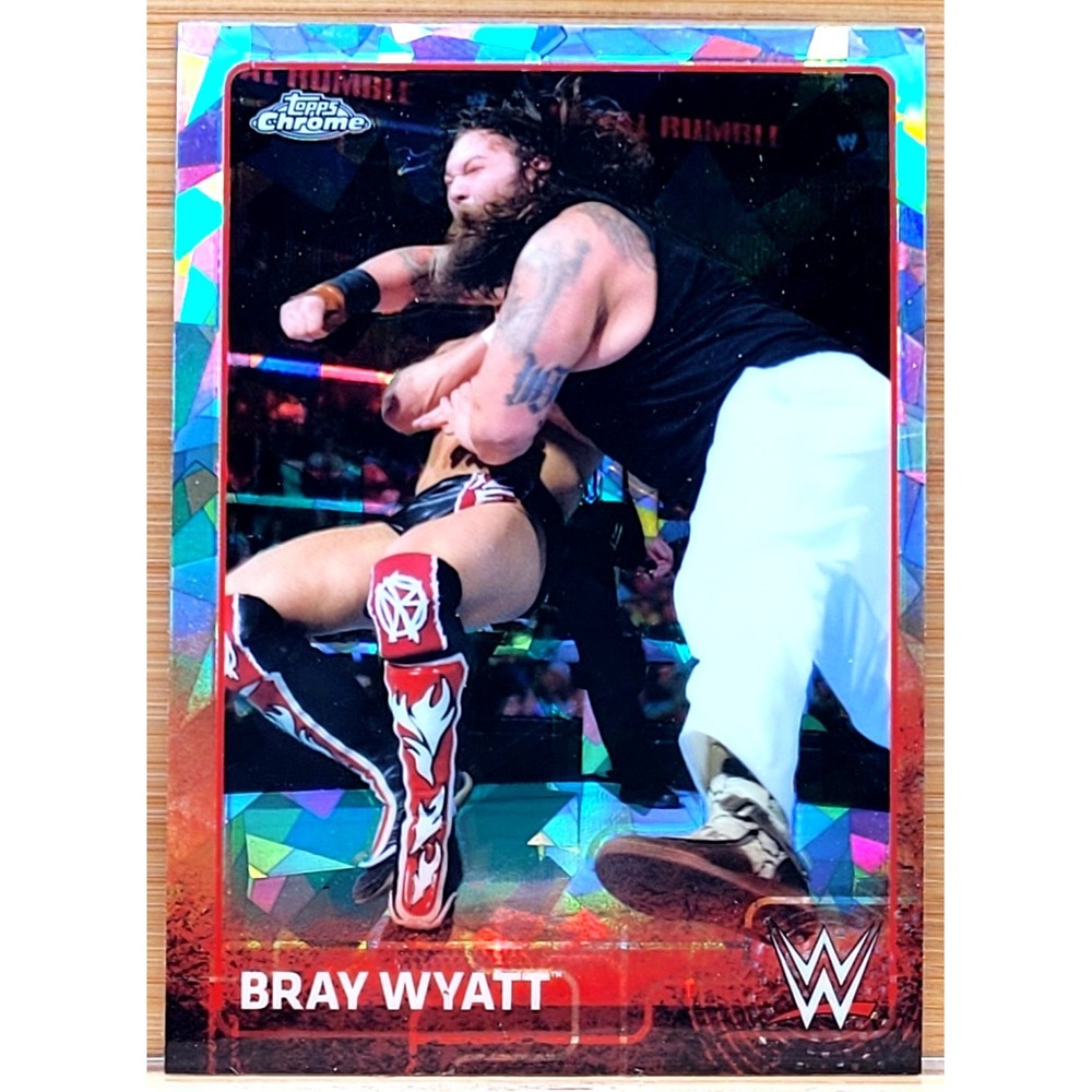 2015 TOPPS CHROM BRAY WYATT XFRACTOR #10‎